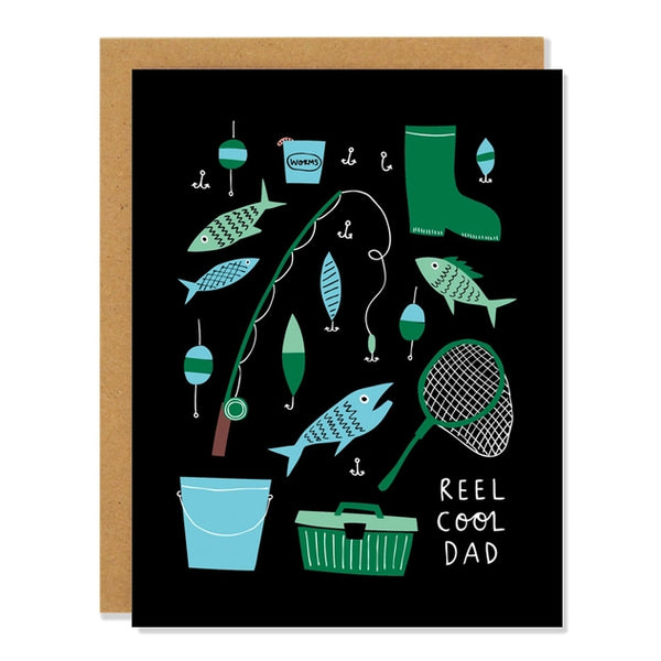 Reel Cool Dad Greeting Card