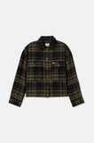 Bowery Long Sleeve Flannel - Black/Pine Needle