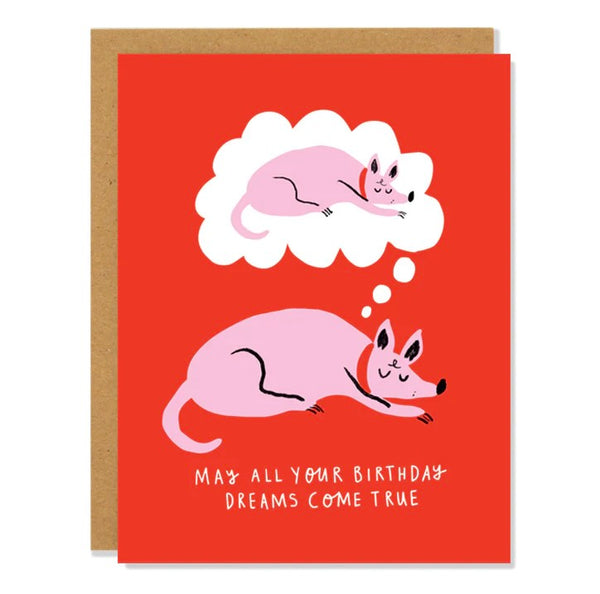Dream Birthday Greeting Card