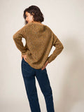 Texture Jumper - Brown Multi