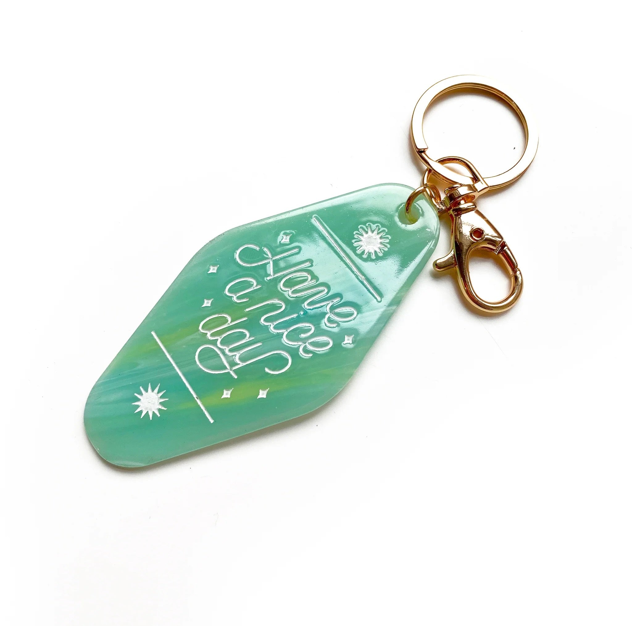 Horoscope Motel Keychain