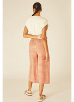 Squares Red Culottes