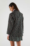 Geometric Print Blazer
