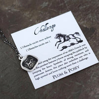 Challenge Horse Necklace