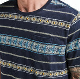 Sunburst Pocket Crew - Dark Navy