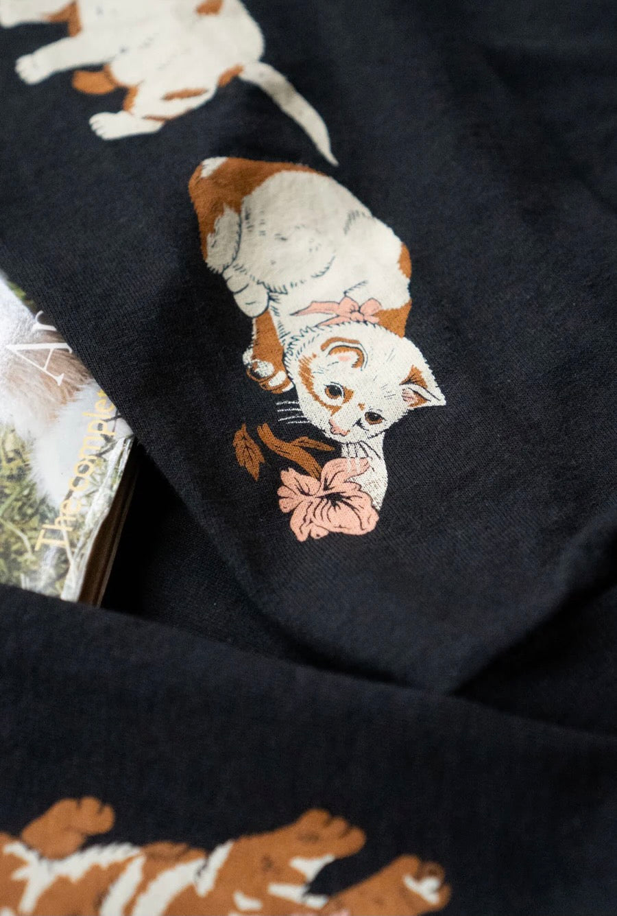 Kittens Long Sleeve Printed Tee
