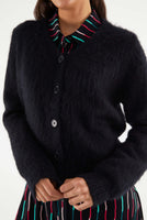 Soft Black Cardigan