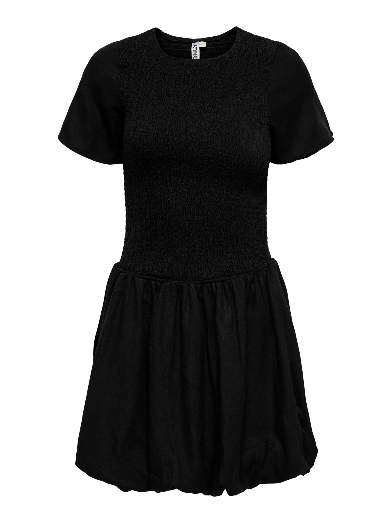 Goa Linen Balloon Dress - Black
