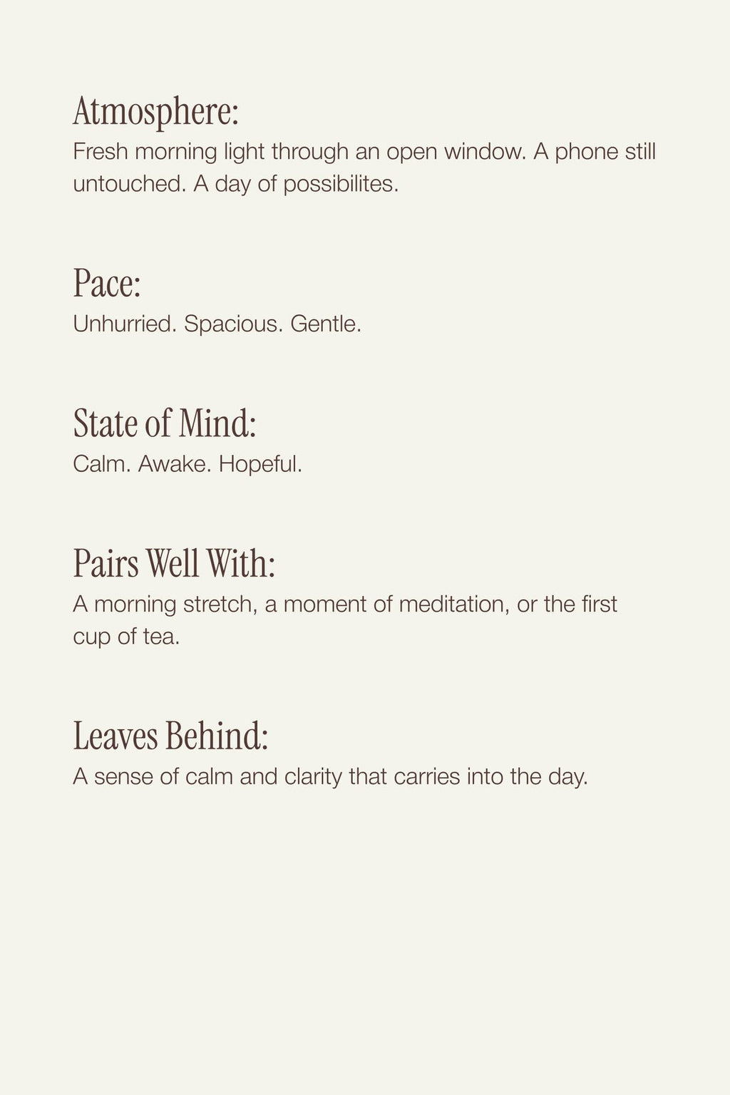 7AM Gentle Awakening Incense