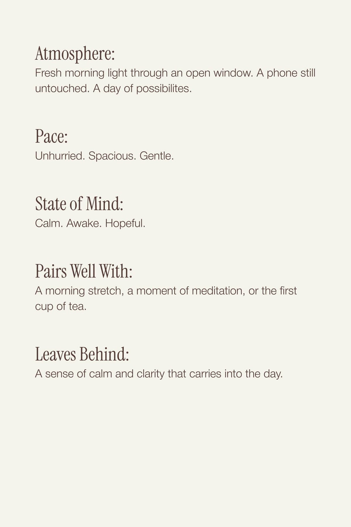 7AM Gentle Awakening Incense
