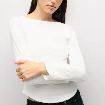 The Janel Top - White