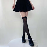 Ribbed Knee High Socks