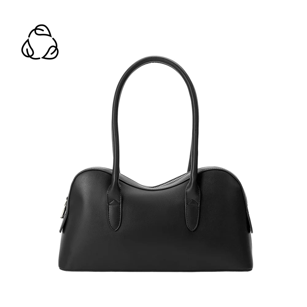 Tilda Recycled Vegan Shoulder Bag - Black
