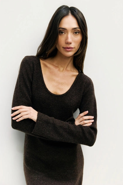 The Danica Dress - Brown