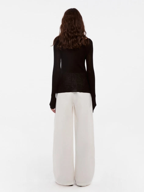 Wool Knit Top