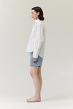 Long Sleeve Cotton Shirt - Off White