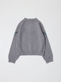 The Dahlia Cardigan - Heather Grey