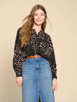 Ari Eco Vero Top - Black Print