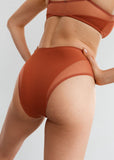 Flow High Waist Brief - Terra