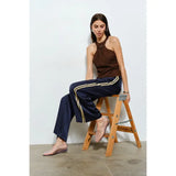 Fiona Satin Track Pants