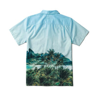 Gonzo Camp Collar Woven - Hinano Otemanu Light Blue