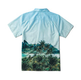 Gonzo Camp Collar Woven - Hinano Otemanu Light Blue