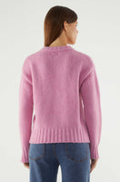 Thick Pink Knit Sweater