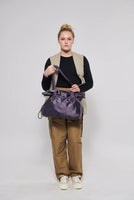 Daily Shiny Twill Bag - Shiny Purple