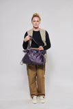 Daily Shiny Twill Bag - Shiny Purple
