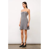 Cora Knit Tube Dress - Charcoal