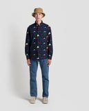 Mountain Dragon Printed Long Sleeve Shirt