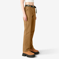 High Waisted Carpenter Pant - Brown Duck