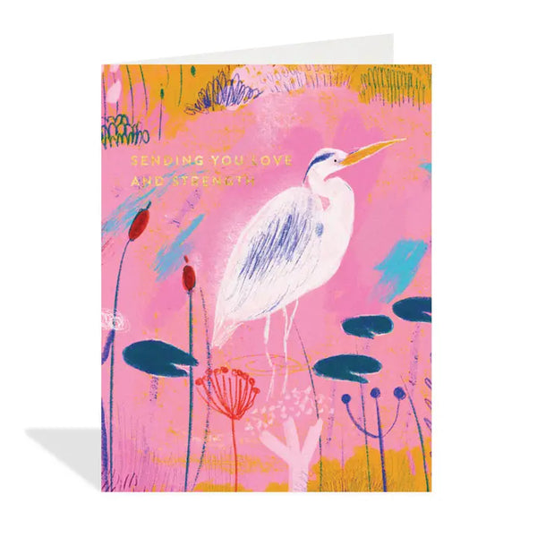 Love and Strength Sympathy Card