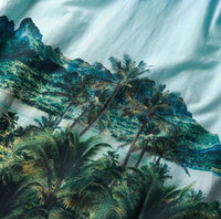 Gonzo Camp Collar Woven - Hinano Otemanu Light Blue
