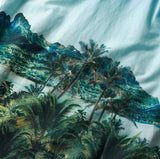 Gonzo Camp Collar Woven - Hinano Otemanu Light Blue