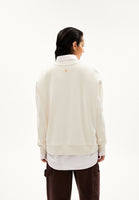 Aarin Oversized Fruit Embroidered Sweatshirt - Undyed