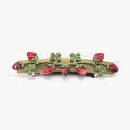 Wild Strawberry French Barrette