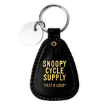 3P4 X Peanuts® - Snoopy Motorcycle Saddle Keychain