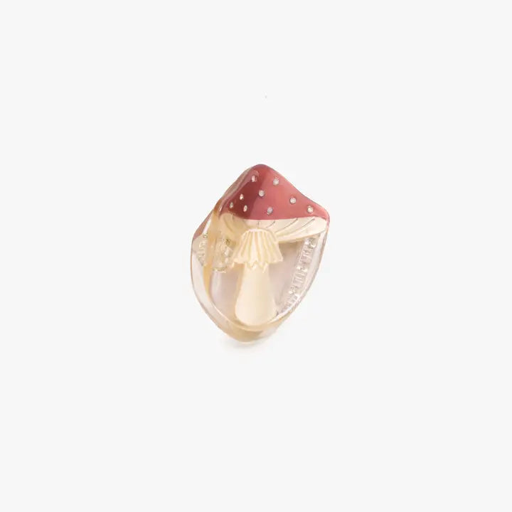 Mushroom Mini Hair Clip