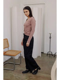 The Blair Top - Dark Mauve