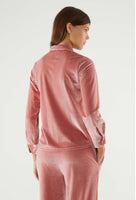 Light Pink Velvet Shirt