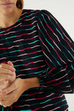 Wavy Stripe Blouse