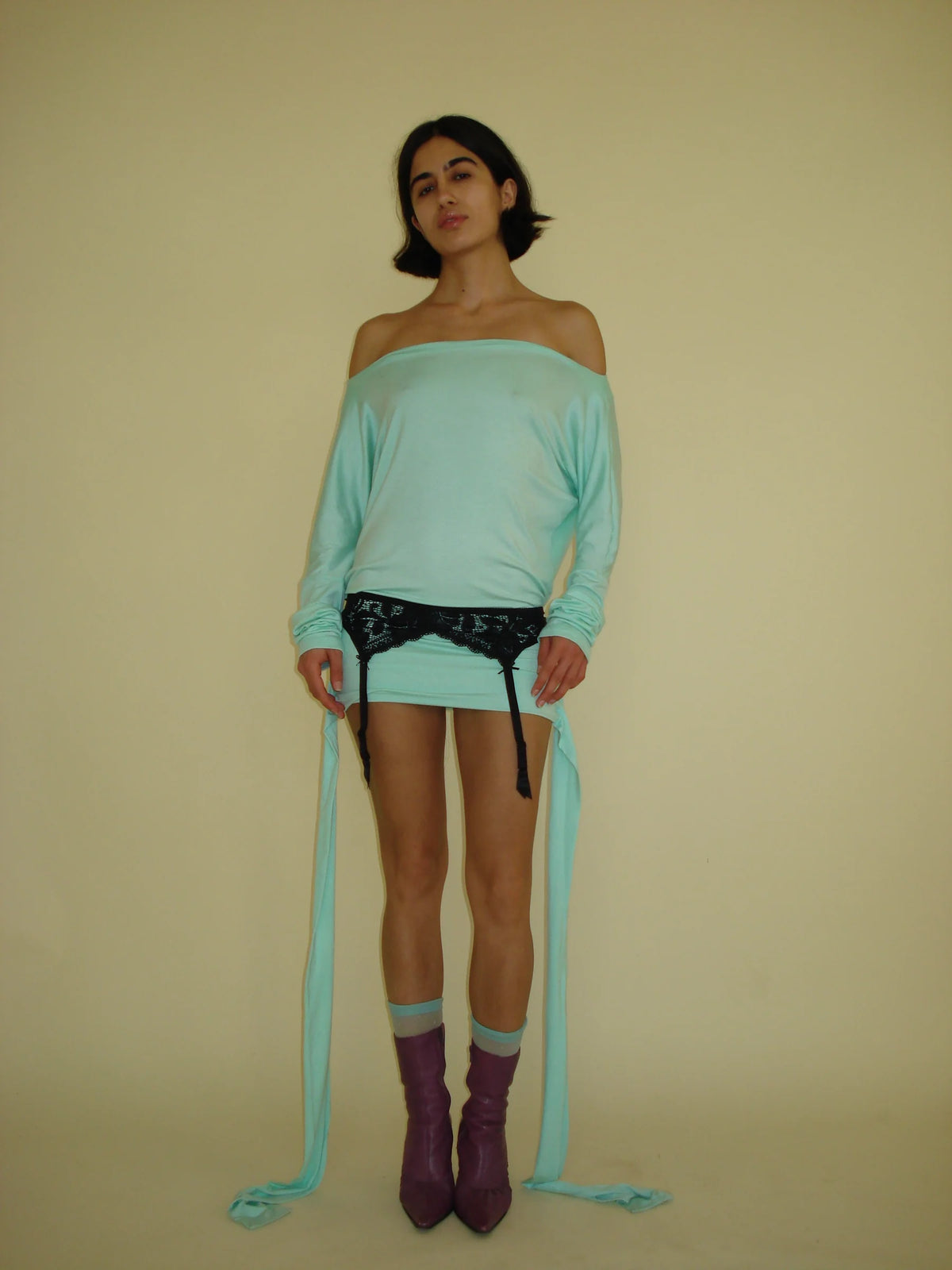 Enya Top - Aquamarine