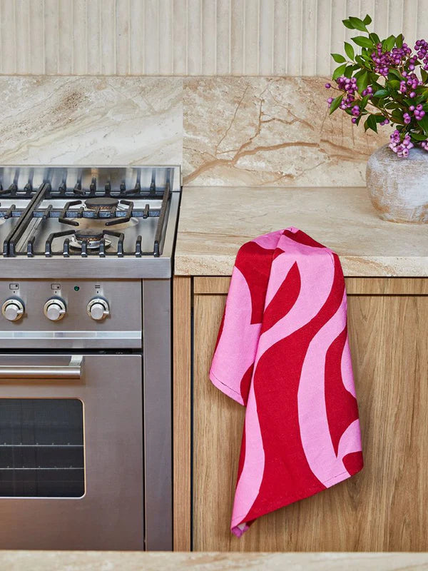 Ribbon Tea Towel