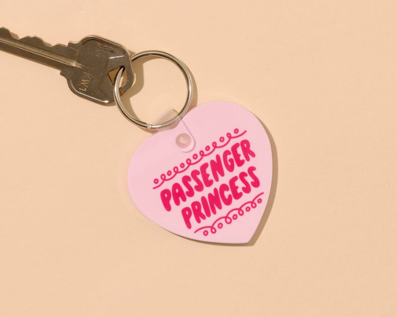 Passenger Princess Pvc Keychain