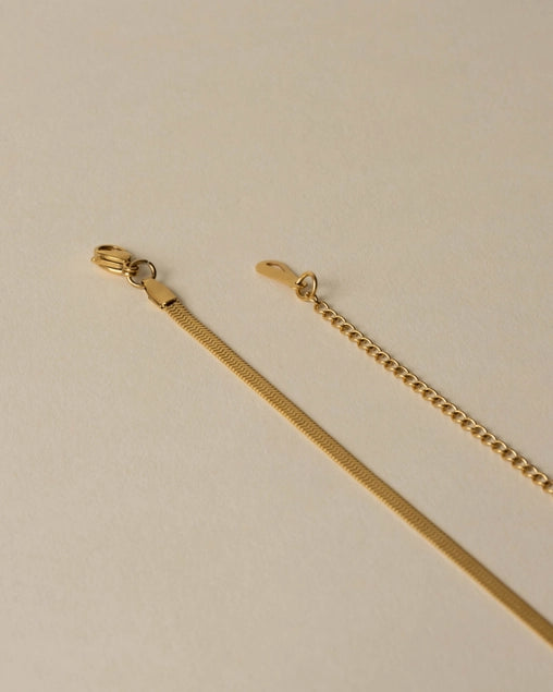 Golden Snake Chain Necklace