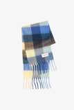 The Reykjavik Scarf - Blue Yellow Check