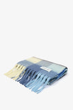 The Reykjavik Scarf - Blue Yellow Check