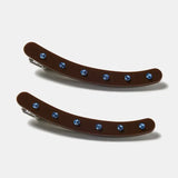 Allie Clips - Large Chocolate