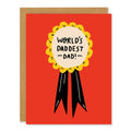 World's Daddest Dad Greeting Card